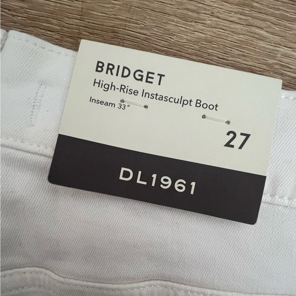 DL1961
Bridget Boot High Rise Jeans white size 27 - Picture 7 of 9
